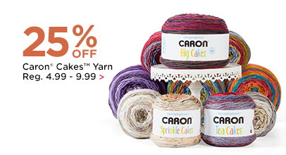 25% OFF Caron Cakes Yarn