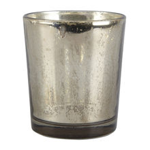 Ashland Mercury Glass Votive Holder, Copper